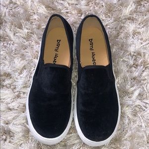 Dirty laundry velvet sneakers